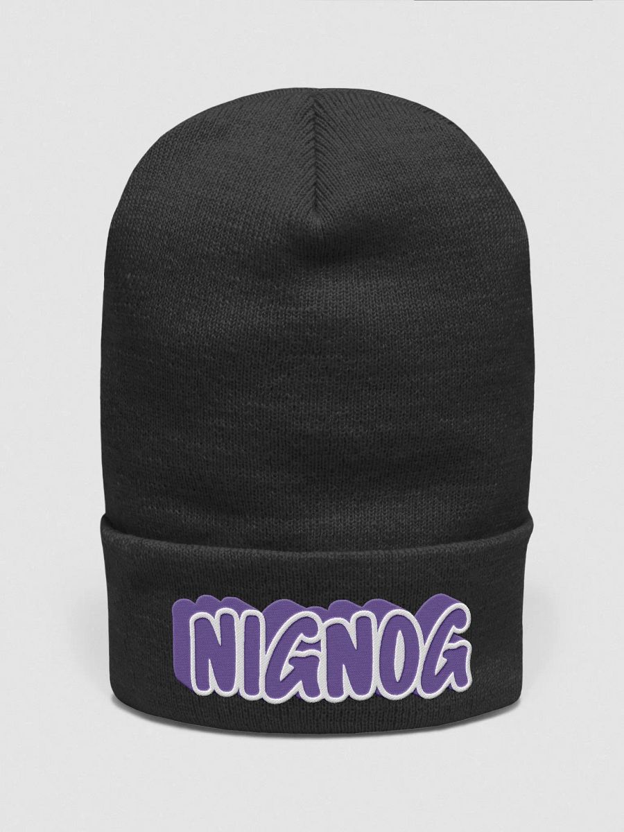 PURPLE NigNog Beanie product image (1)