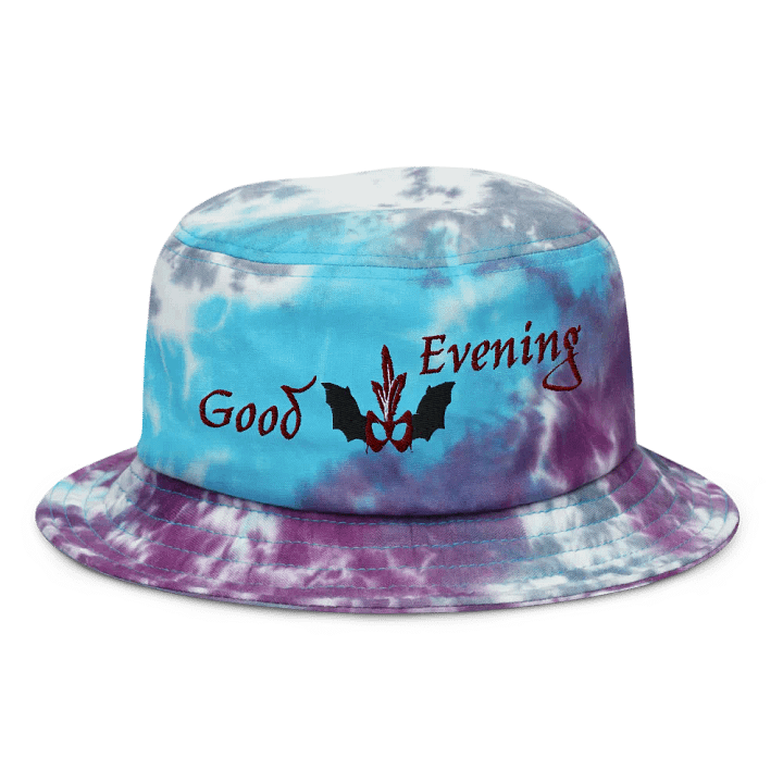 Tie-dye Good Evening Bucket Hat product image (1)