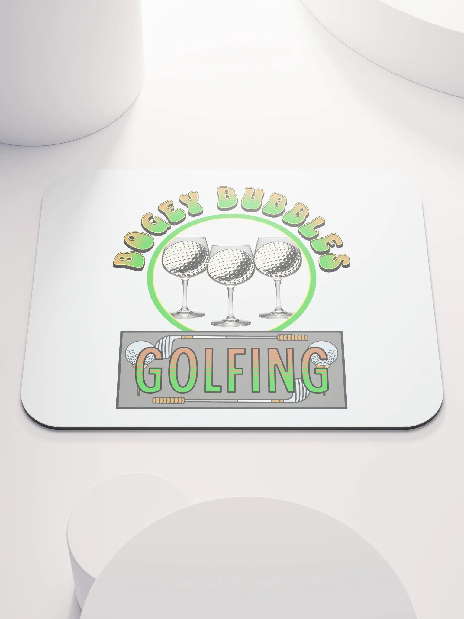 Bogey Bubbles Golfing Delights Mouse Pad product image (2)
