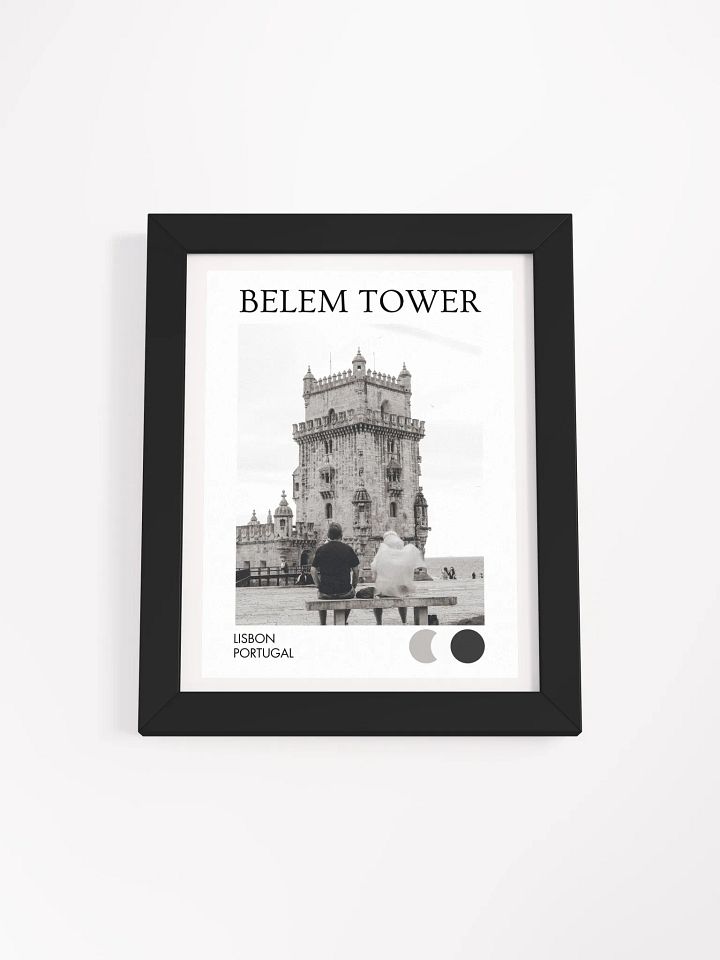 Views of Belem Tower - Framed product image (1)