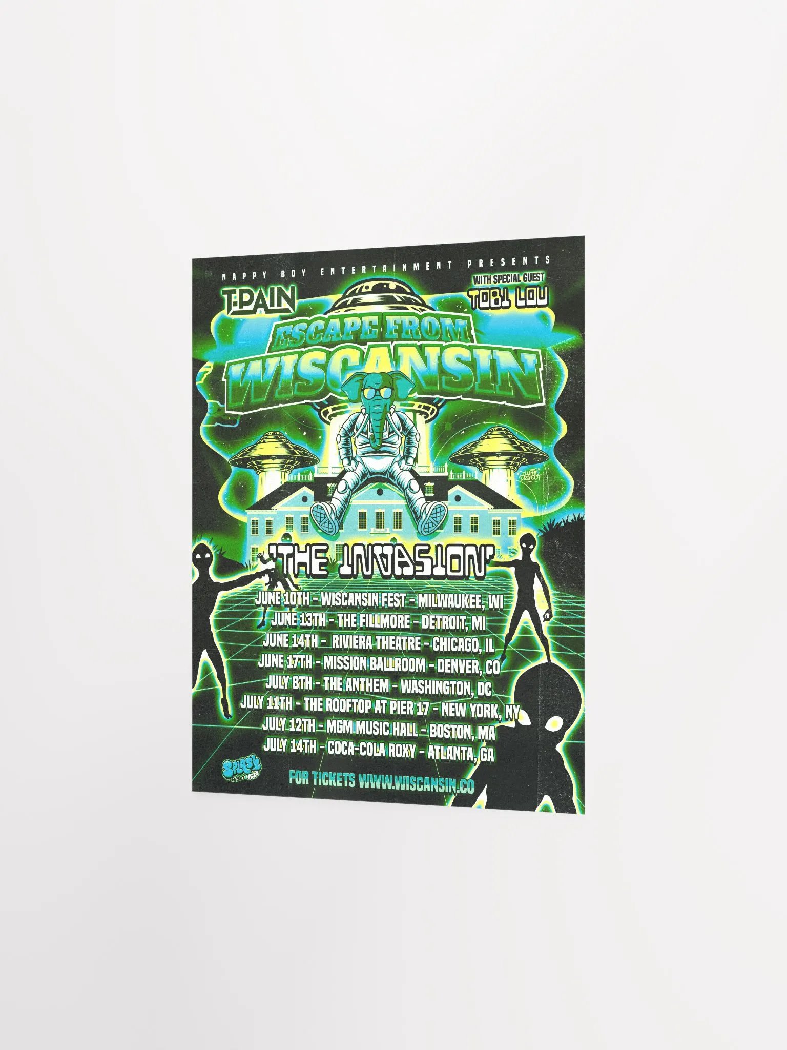 The Invasion Tour Poster product image (2)