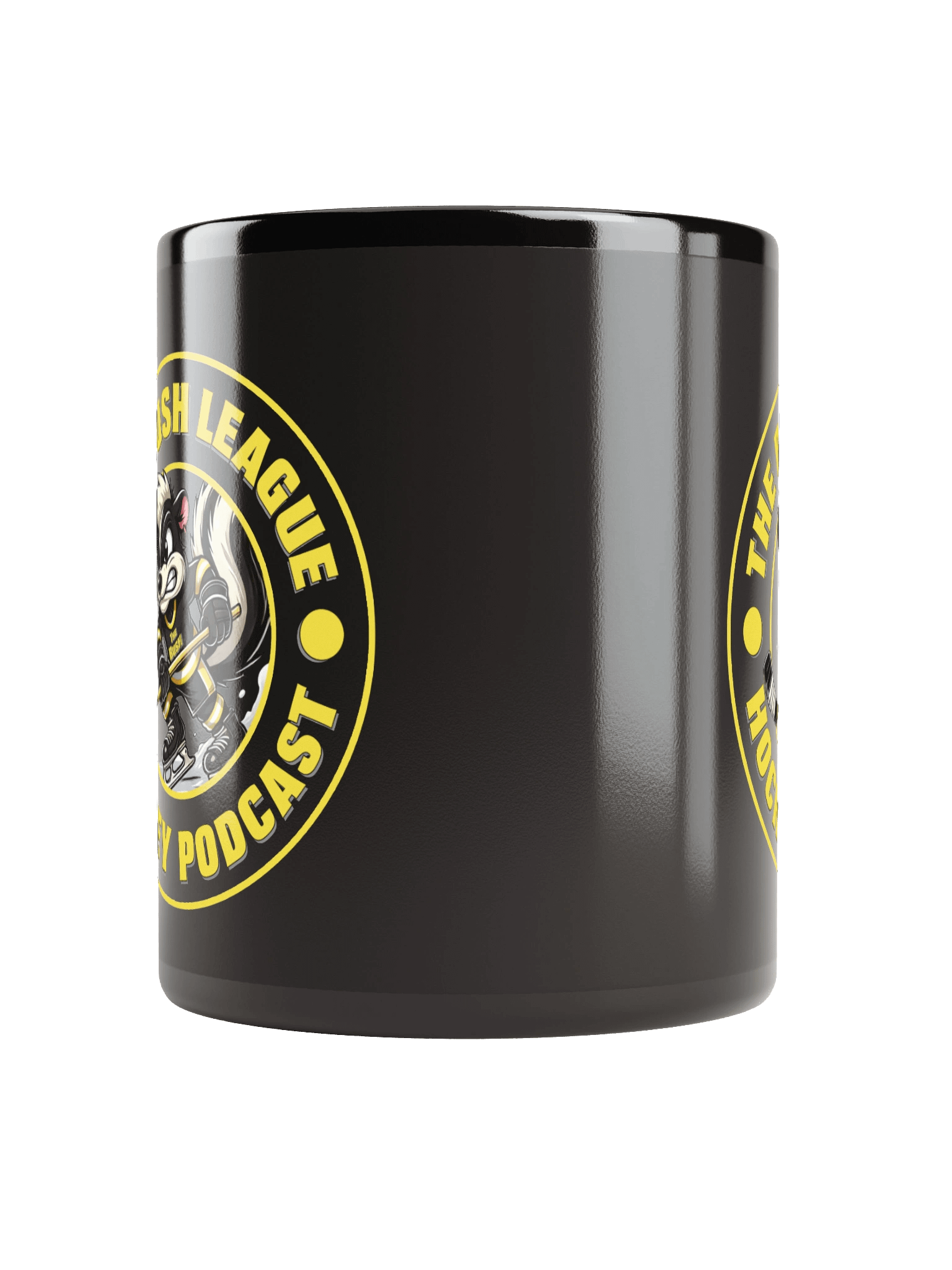 The Bush League Hockey Podcast – Skunk Logo Mug product image (5)
