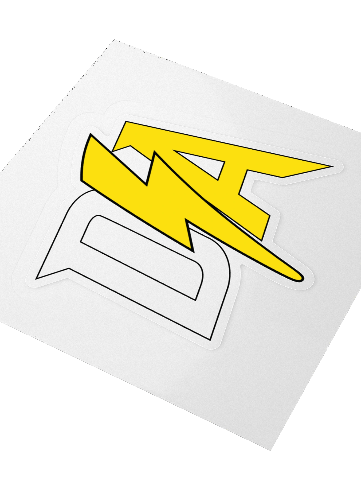 Dash Yellow Sticker product image (3)