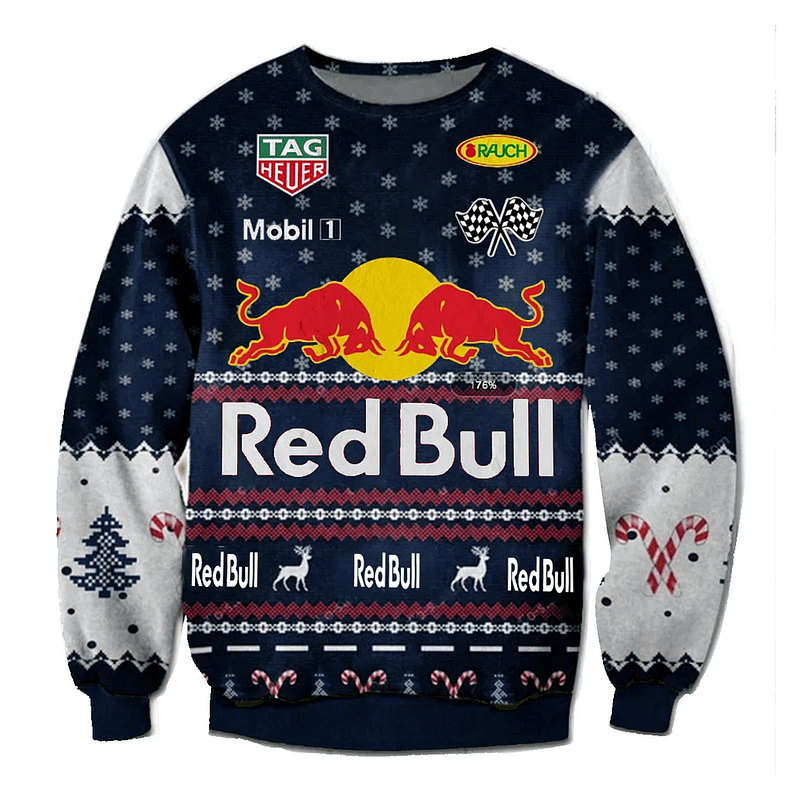 Pulover de Crăciun unisex Red Bull F1 Racing Ugly