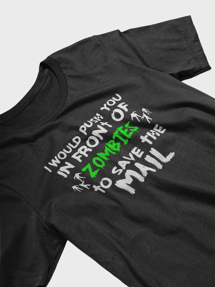 SAVE THE MAIL ZOMBIES TEE POSTAL WORKER HALLOWEEN product image (15)