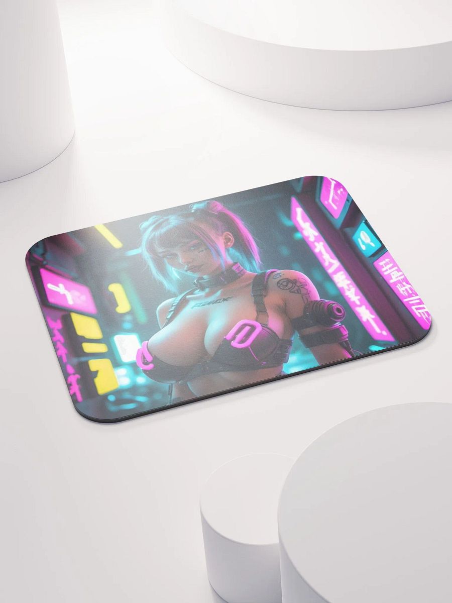 Neon Cyberpunk Mouse Pad product image (5)
