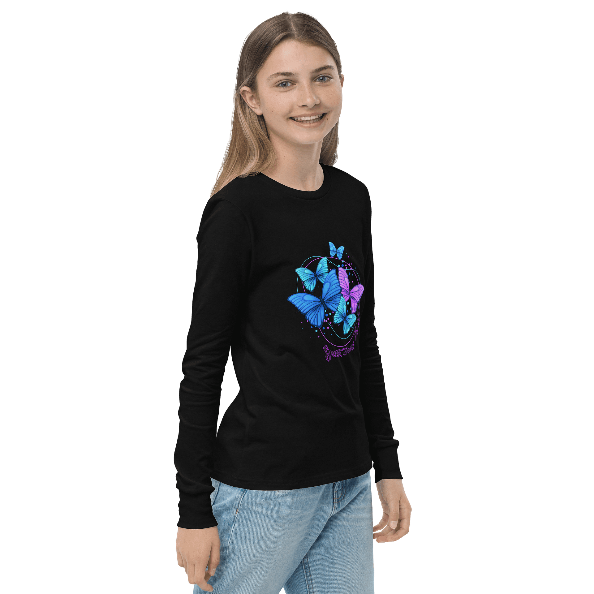 Butterfly Whirlwind Long Sleeve Tee product image (6)