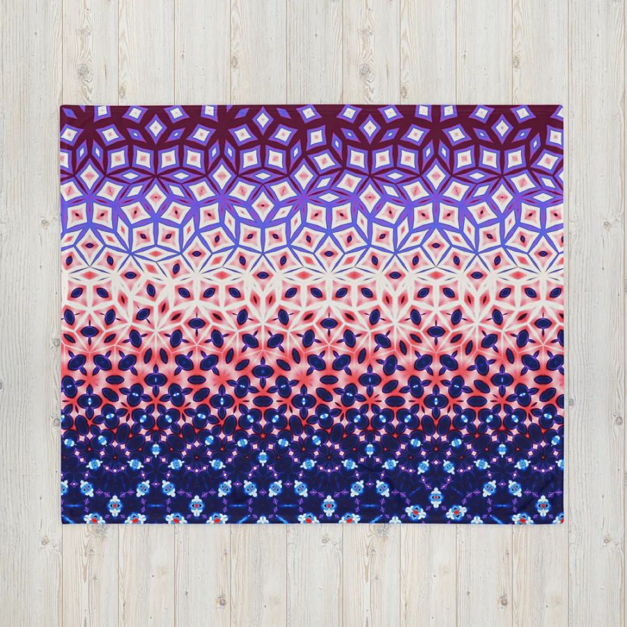 Octagonal Metamorphosis Throw Blanket product image (5)