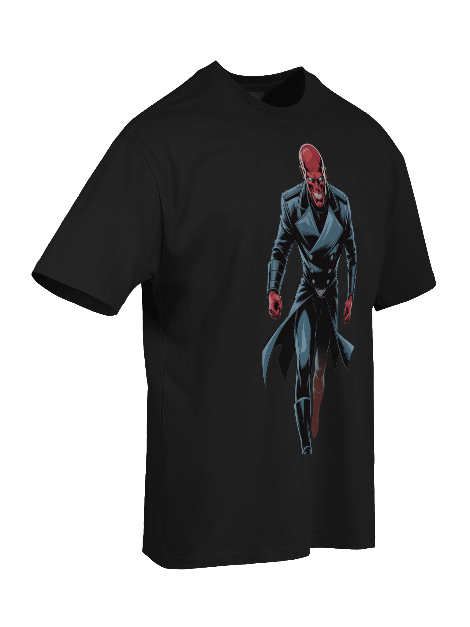 Tyrant's Advance: Red Skull Oversized Faded T-Shirt product image (8)