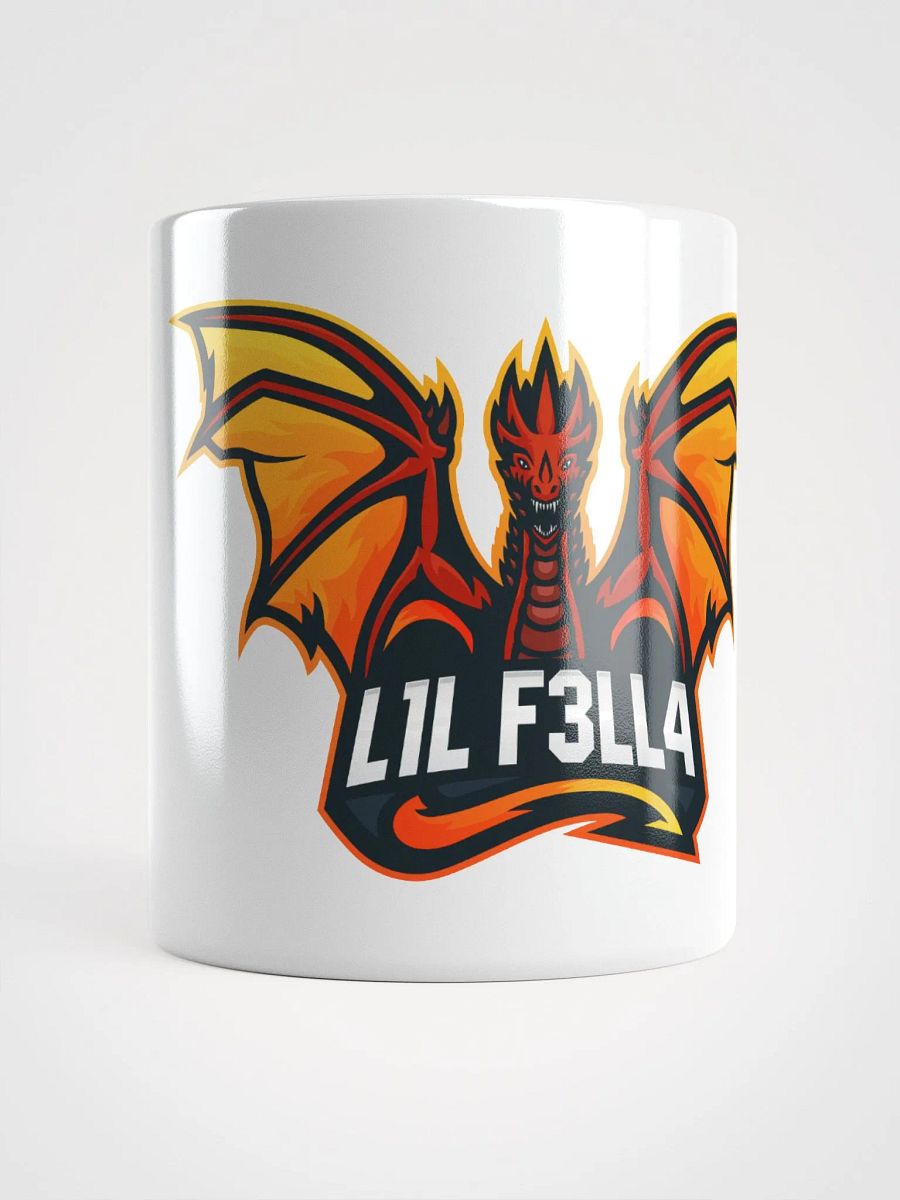 Glossy White Mug - L1L_F3LL4 product image (5)