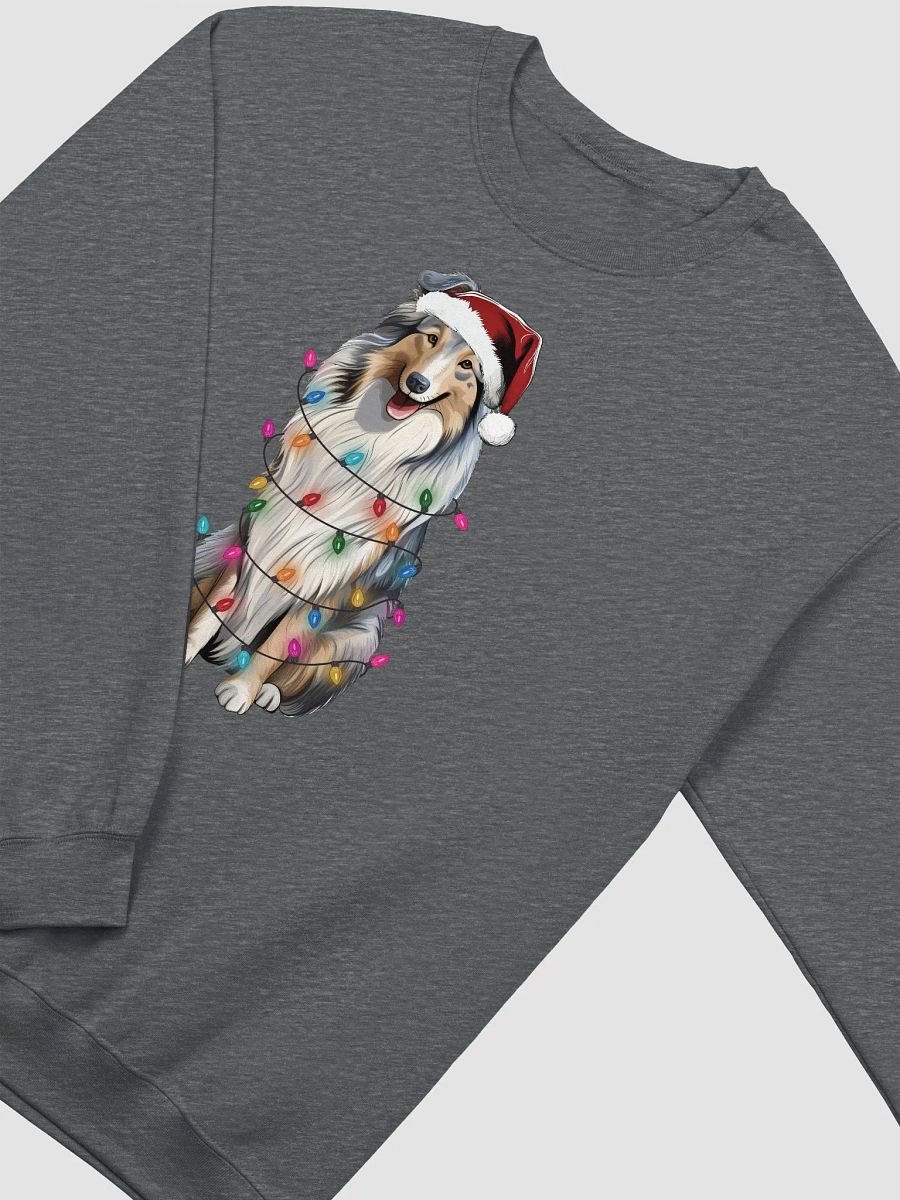 Funny Shetland Sheepdog(Blue Merle) Christmas Sweatshirt for Sheltie Paw-rents product image (4)
