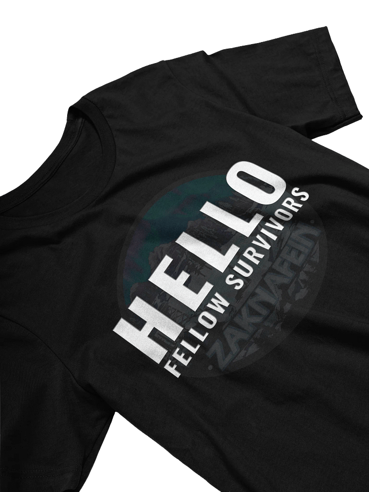 Hello Fellow Survivors - Zaknafein logo Tee Shirt product image (2)
