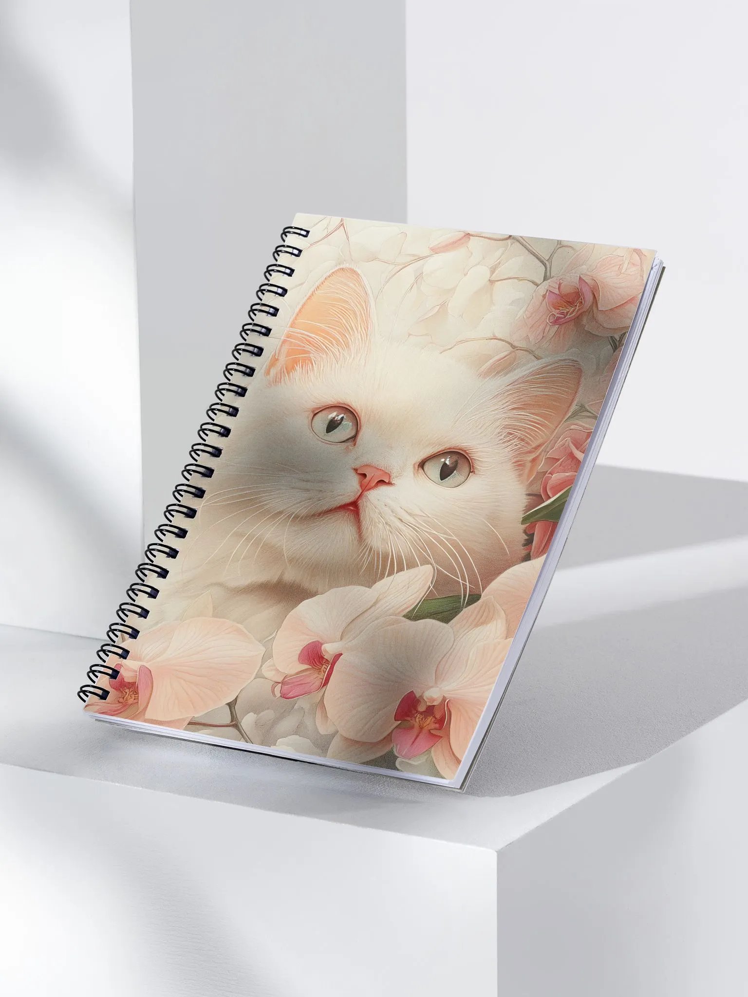 Orchid Whispers Spiral Notebook product image (3)
