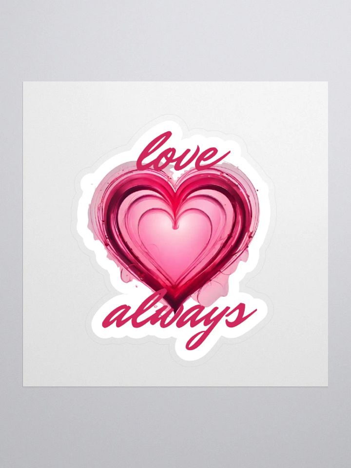 Love Always Valentine Sticker product image (2)
