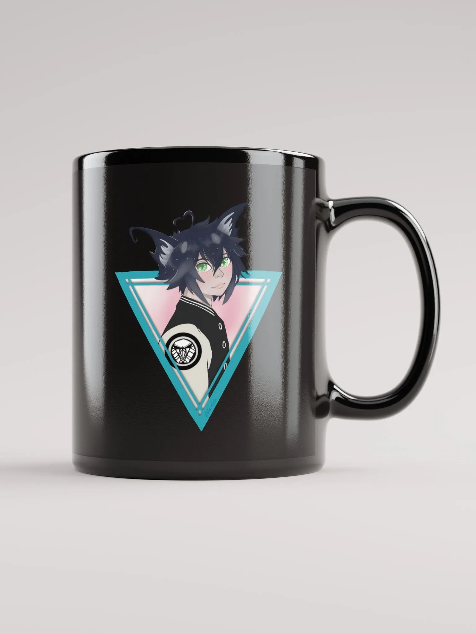 CozyToby Black Mug product image (3)