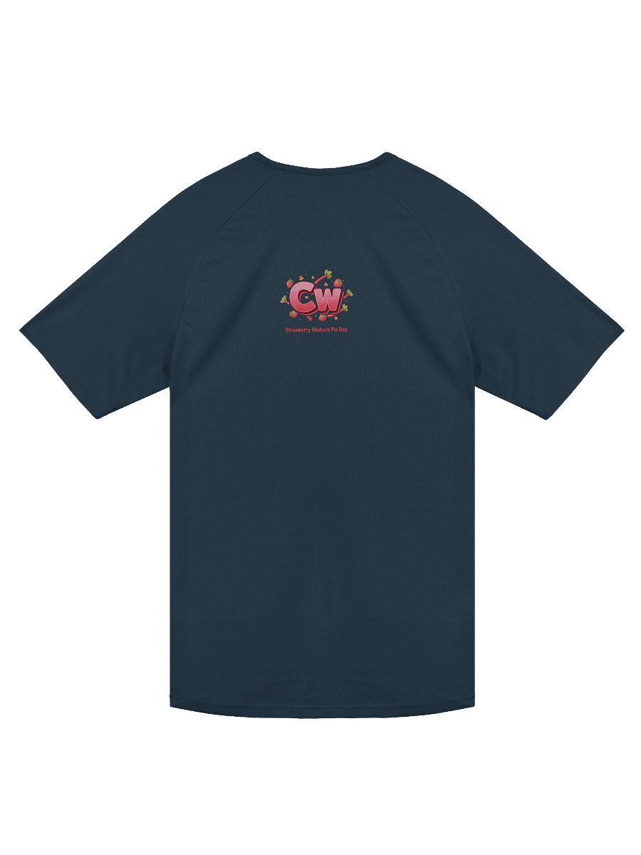 Happy Strawberry Rhubarb Pie Day Sports Jersey product image (8)