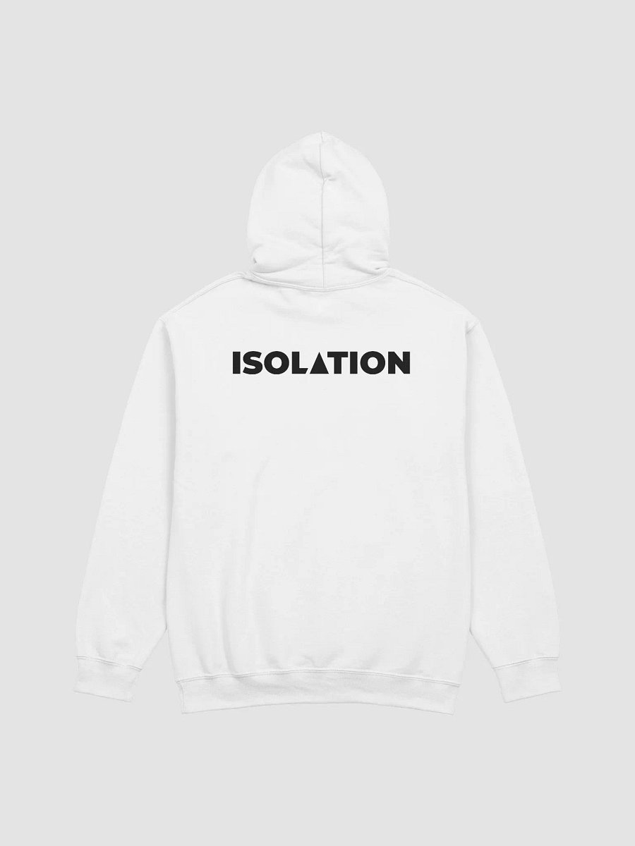 ISOL▲TION — S&J DUO — CLASSIC HOODIE — B&W product image (4)