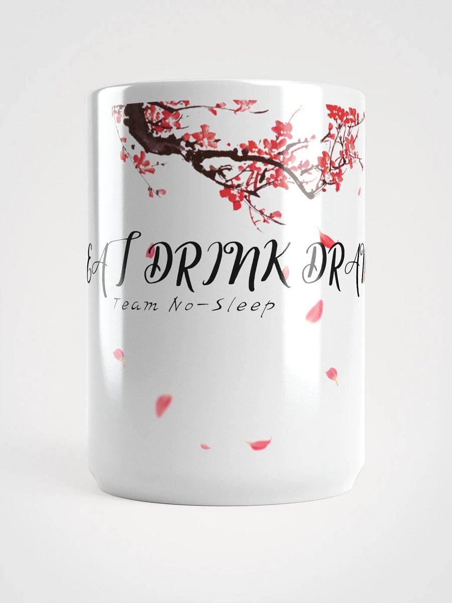 EAT DRINK DRAMA cherry blossoms mug product image (5)
