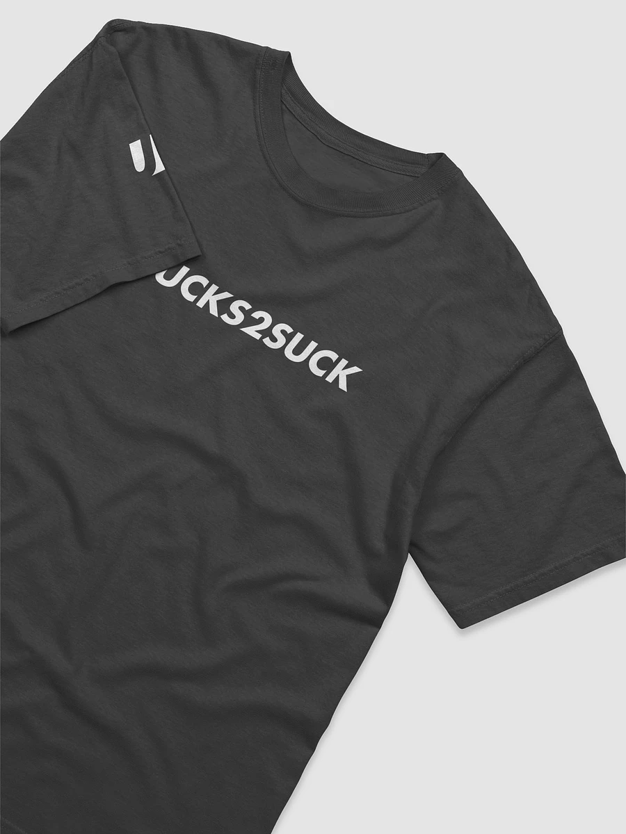 #Sucks2Suck Men's T-Shirt (Black/White) product image (3)