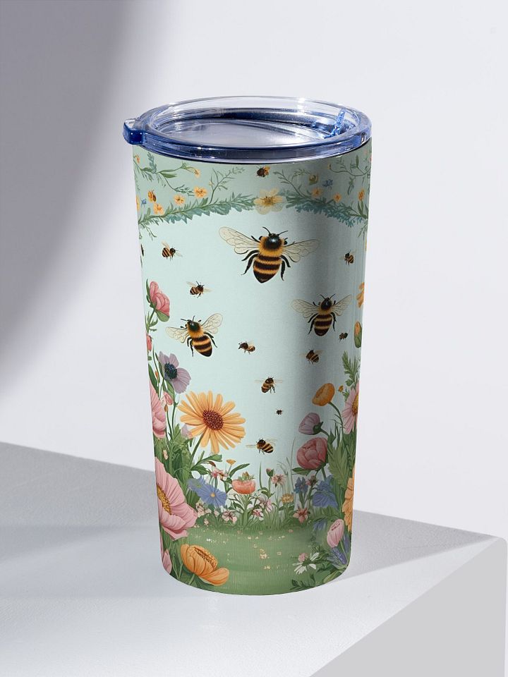 Bee Garden 20oz Stainless Steel Tumbler product image (1)