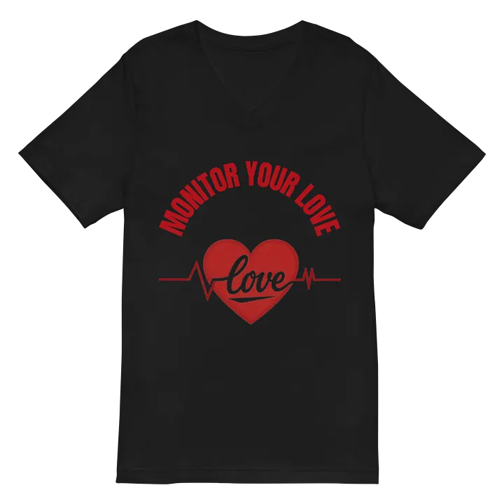Heartbeat of Love V-Neck Tee product image (3)