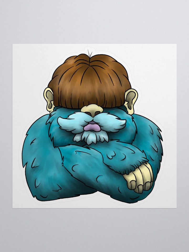 Abominable Haircut Sticker product image (1)