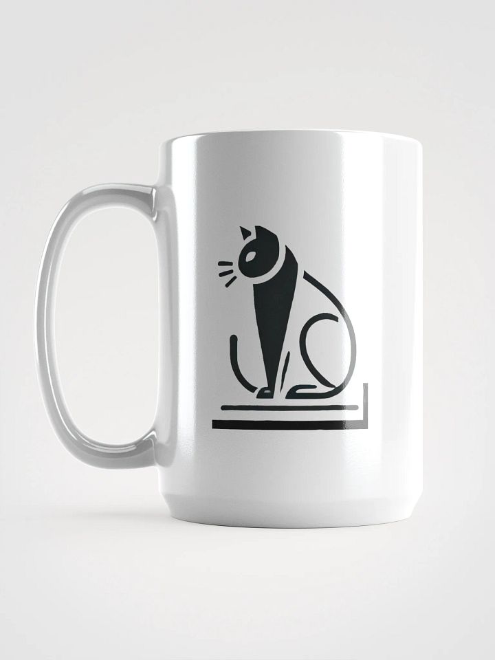 Elegant Cat Silhouette Mug product image (2)
