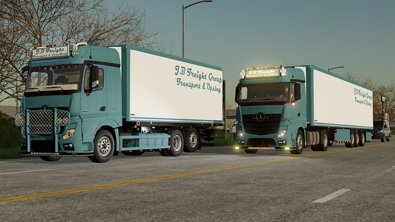 [FS22] J.B Freight Mercedes MP4 Edit 2.0