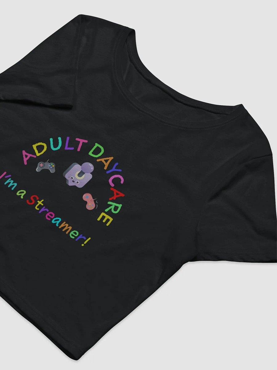 Adult Daycare Women's Crop Tee product image (5)