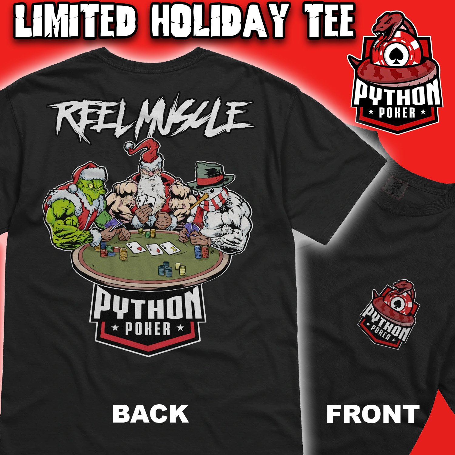 Python Xmas Tee product image (1)