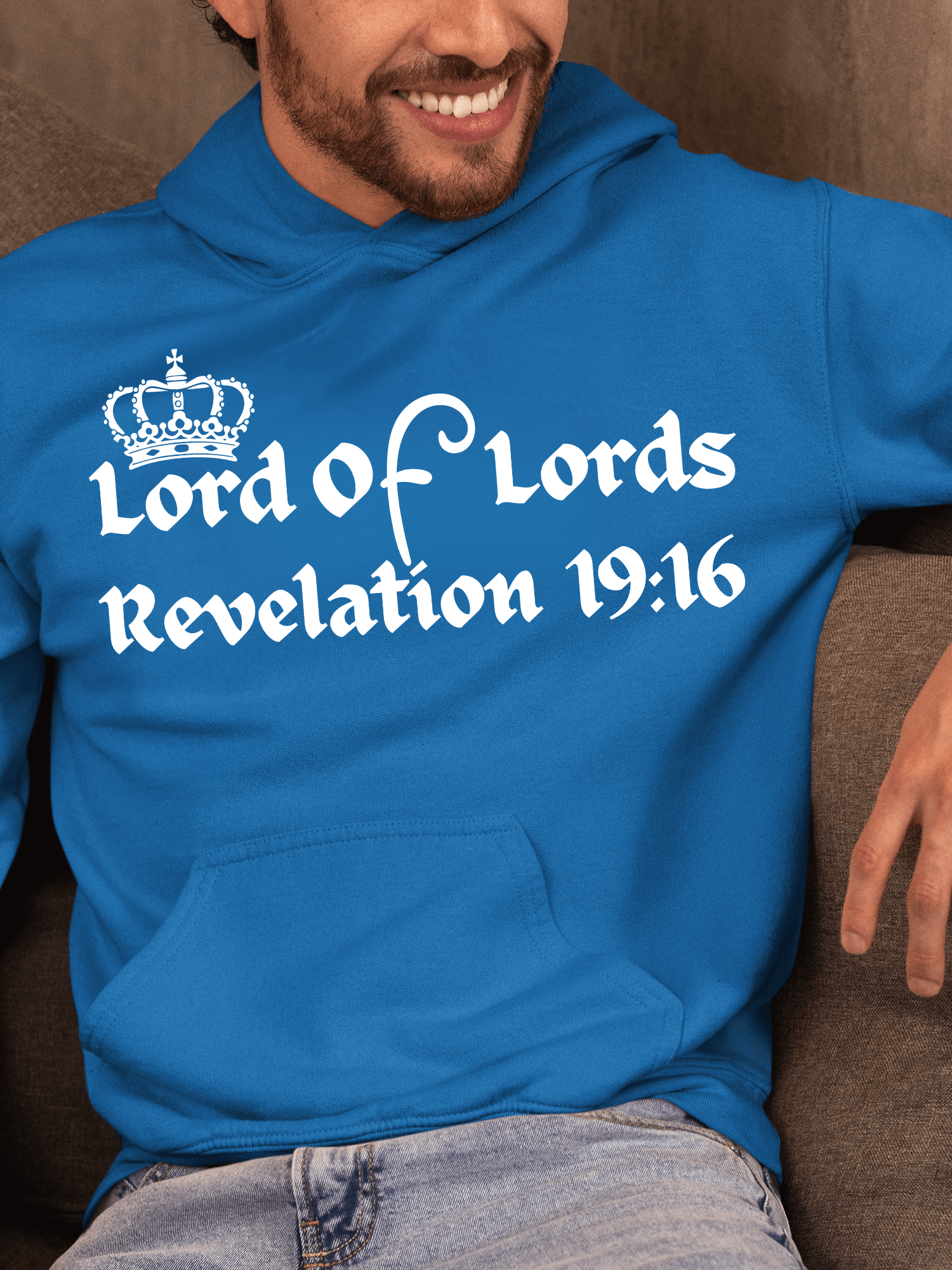 Lord of Lords Christian Hoodie | Jesus Christ Faith Apparel for Believers product image (25)