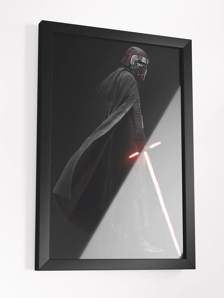 Framed Kylo Ren Lightsaber Art Print product image (3)
