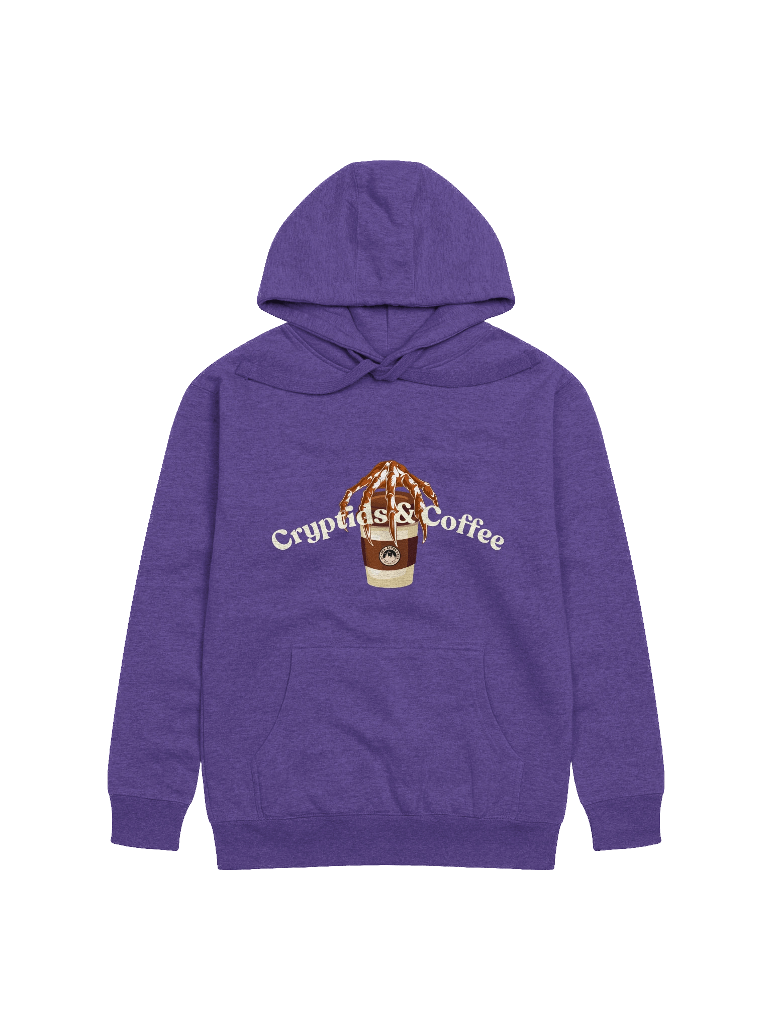 Cryptids & Coffee Clawed Hoodie product image (2)