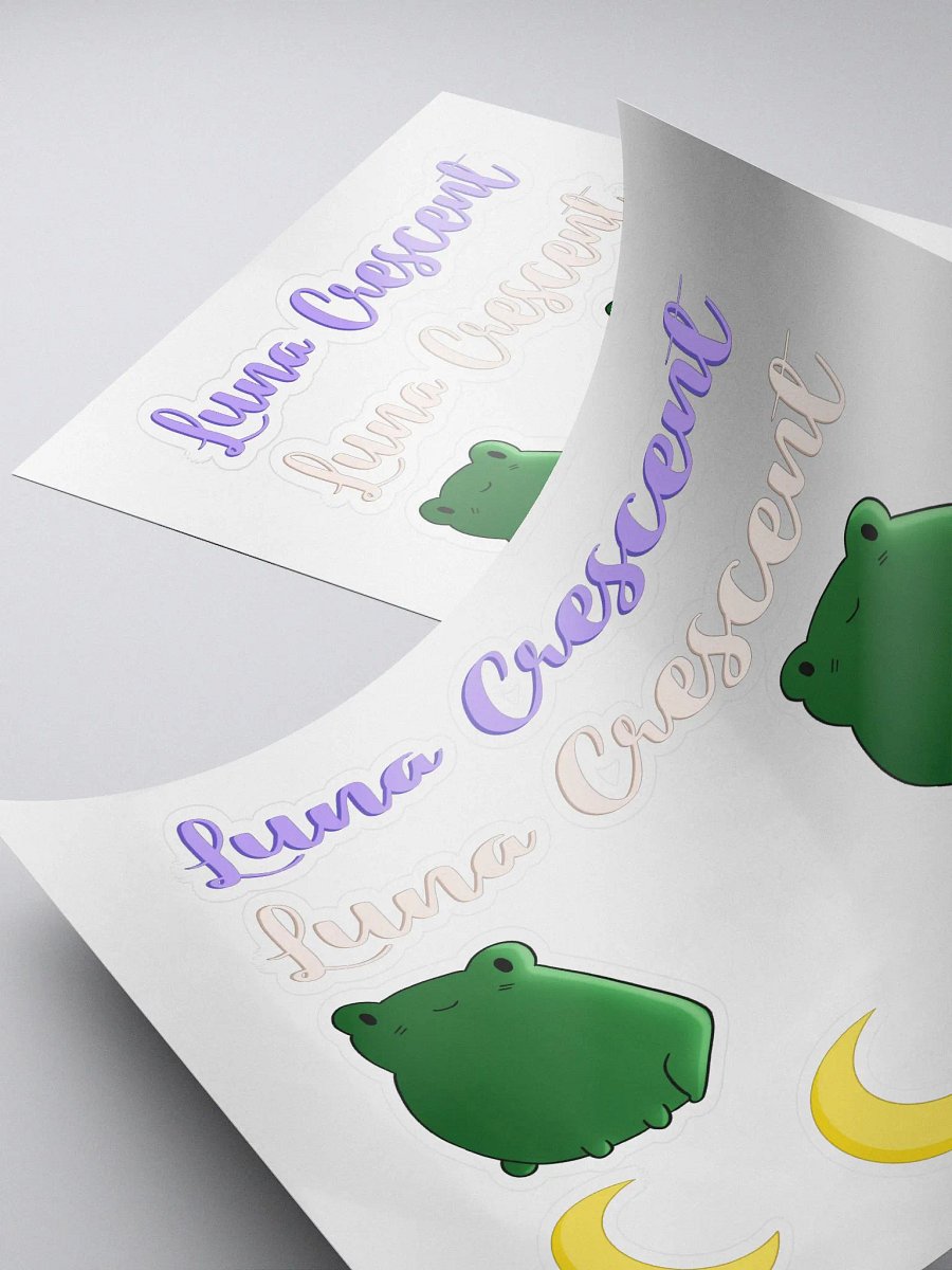 Luna Crescent Stickers product image (4)