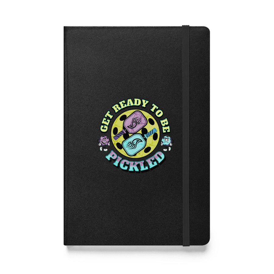 Get Ready To Be Pickled Pickleball Paddle Hardcover Notebook product image (1)