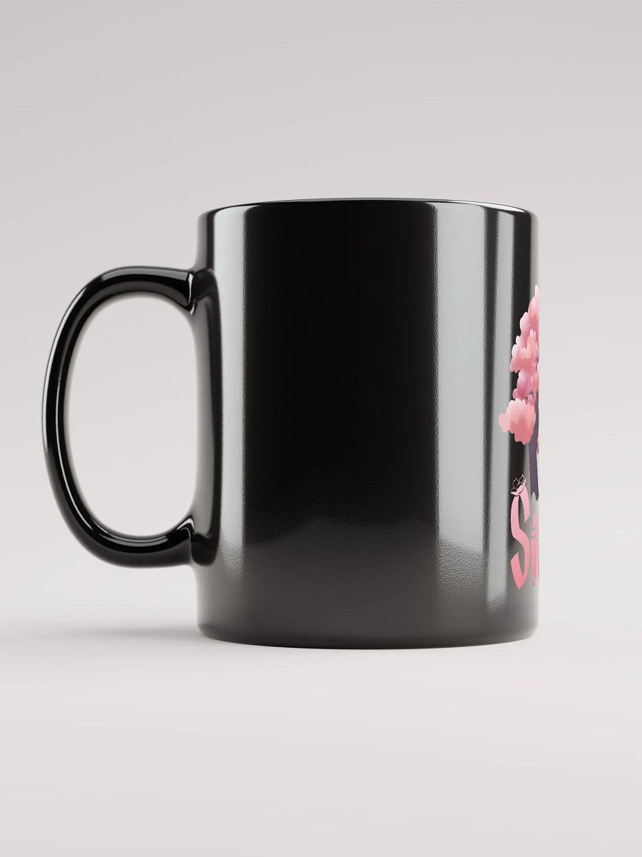 SivaasTV Mug Black Name & Cherry Blossom Tree product image (3)