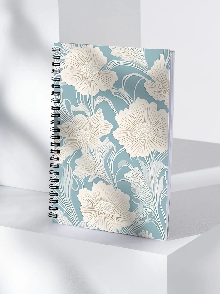 Elegant Floral Dreams Spiral Notebook product image (4)