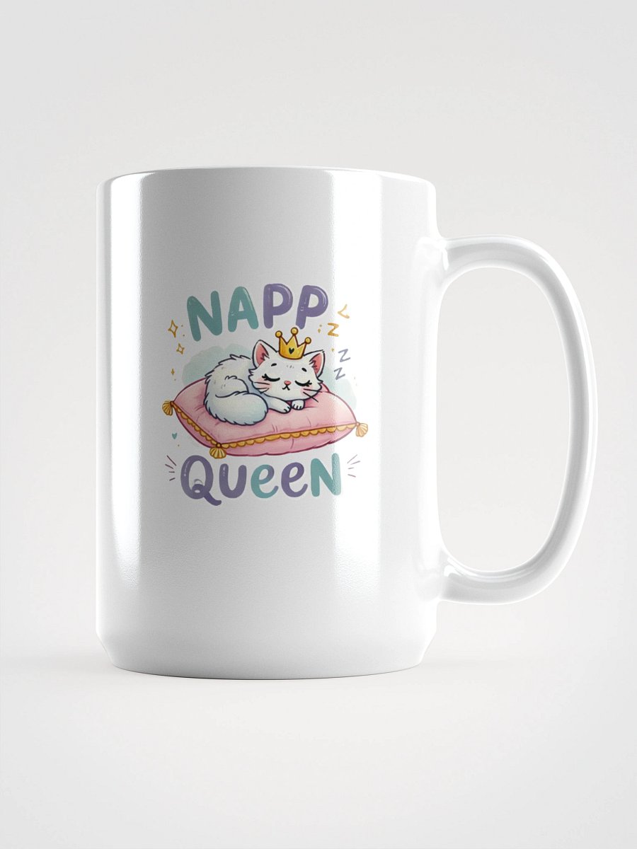 Napping Queen Cat Mug product image (1)