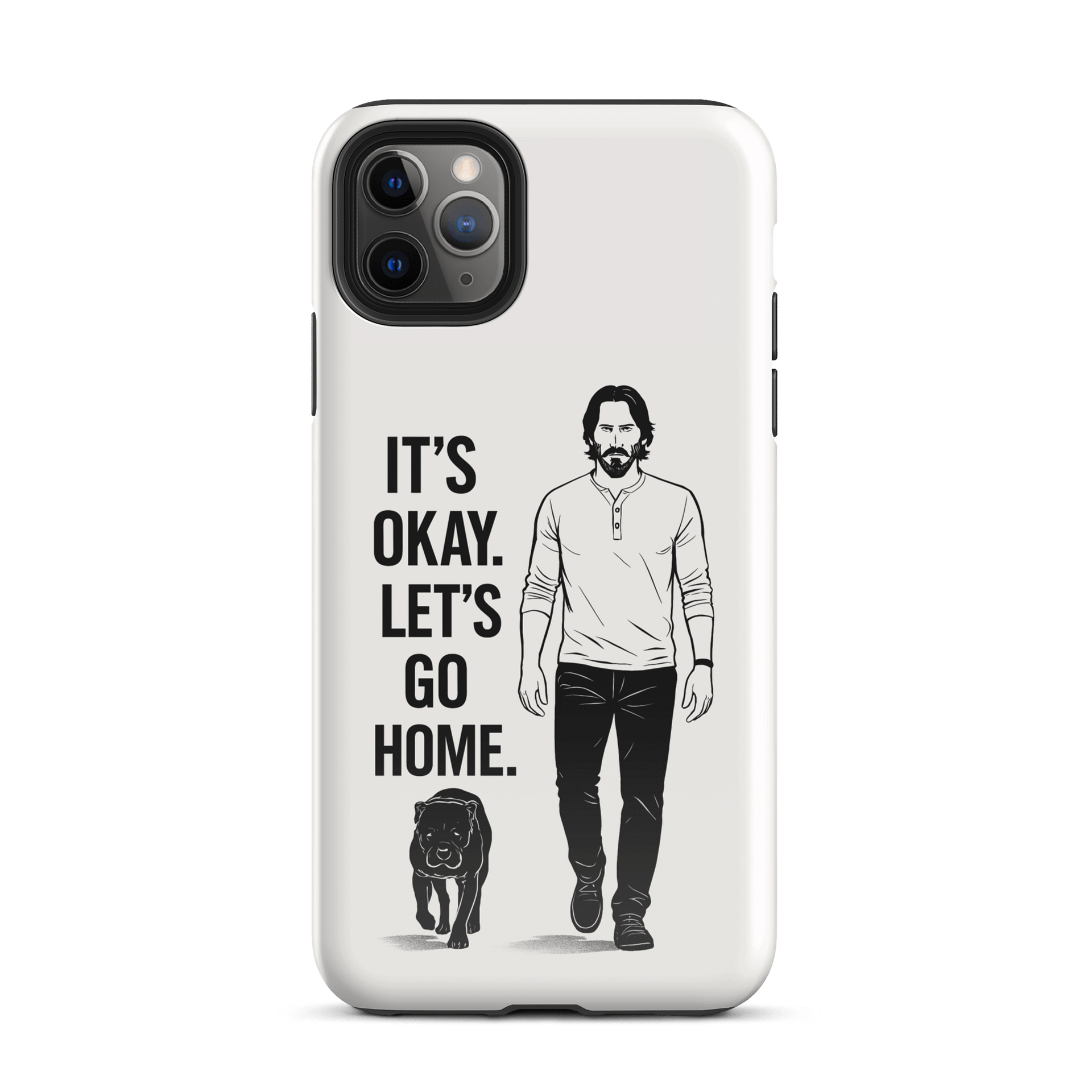 Wick Mode: Elegance Meets Vengeance iPhone case product image (2)