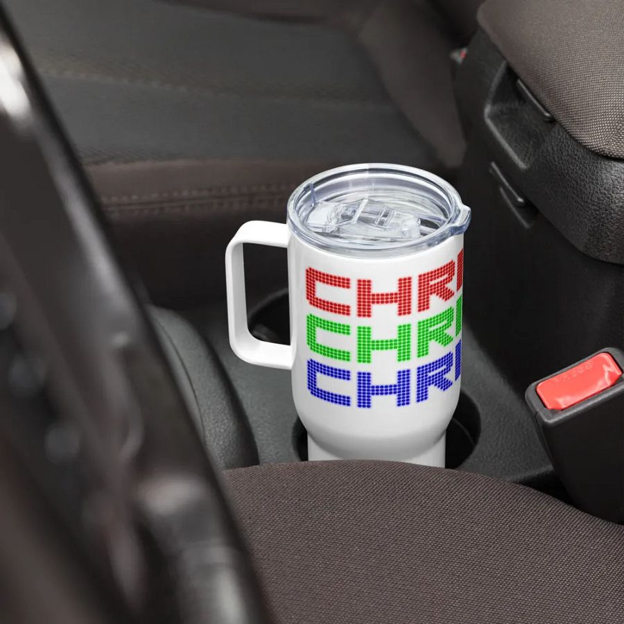 Dots Travel Mug - ChrisMCR product image (8)