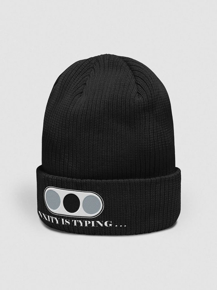Anxiety is typing beanie product image (12)