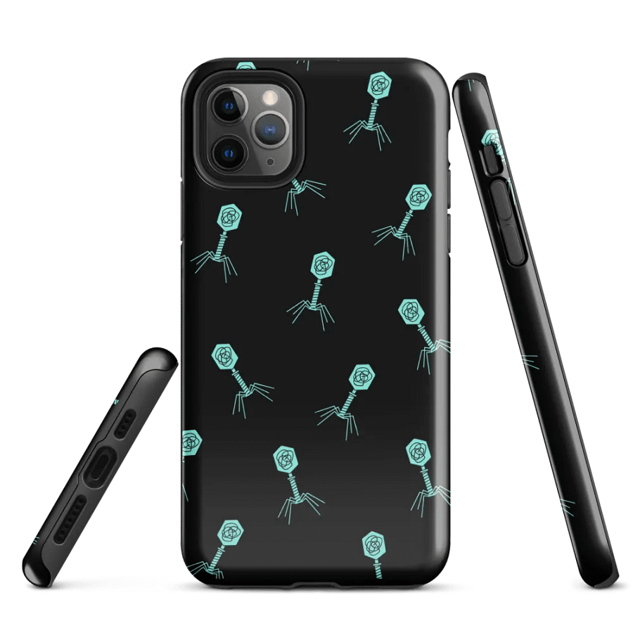 "bateriophages" black case for iPhone® product image (5)