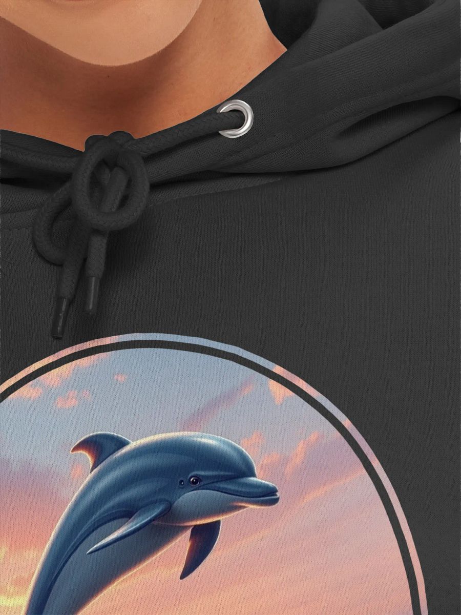 "Making a Splash" Dolphin hoodie product image (7)