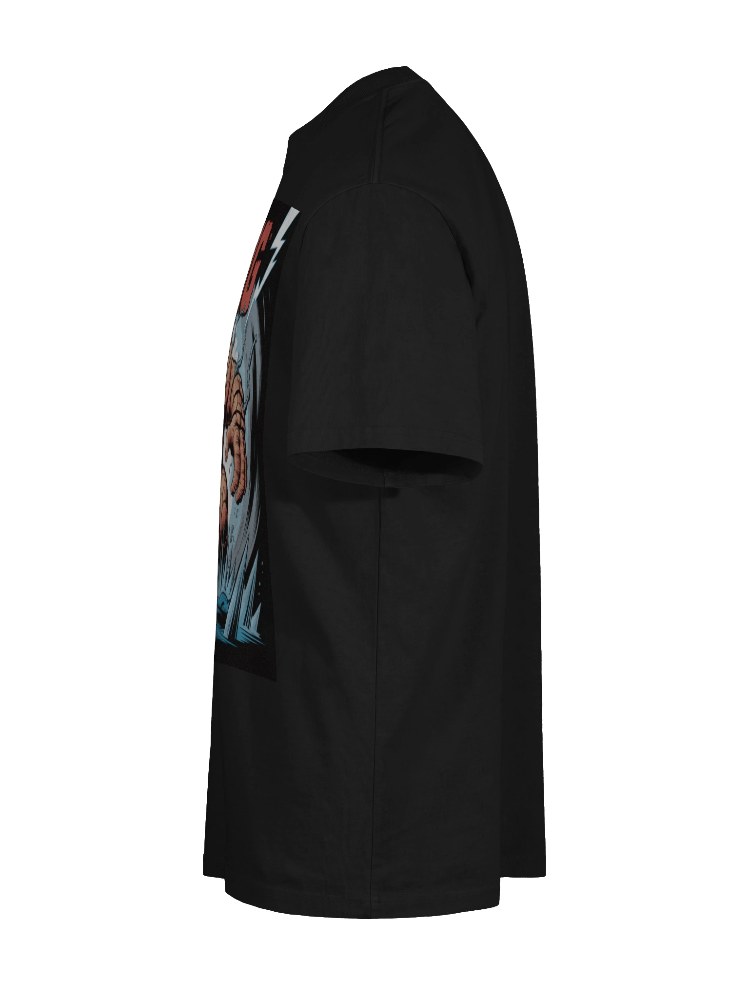 The Thing Thunderclap Oversized Faded T-Shirt – Craggy Storm Sentinel product image (10)
