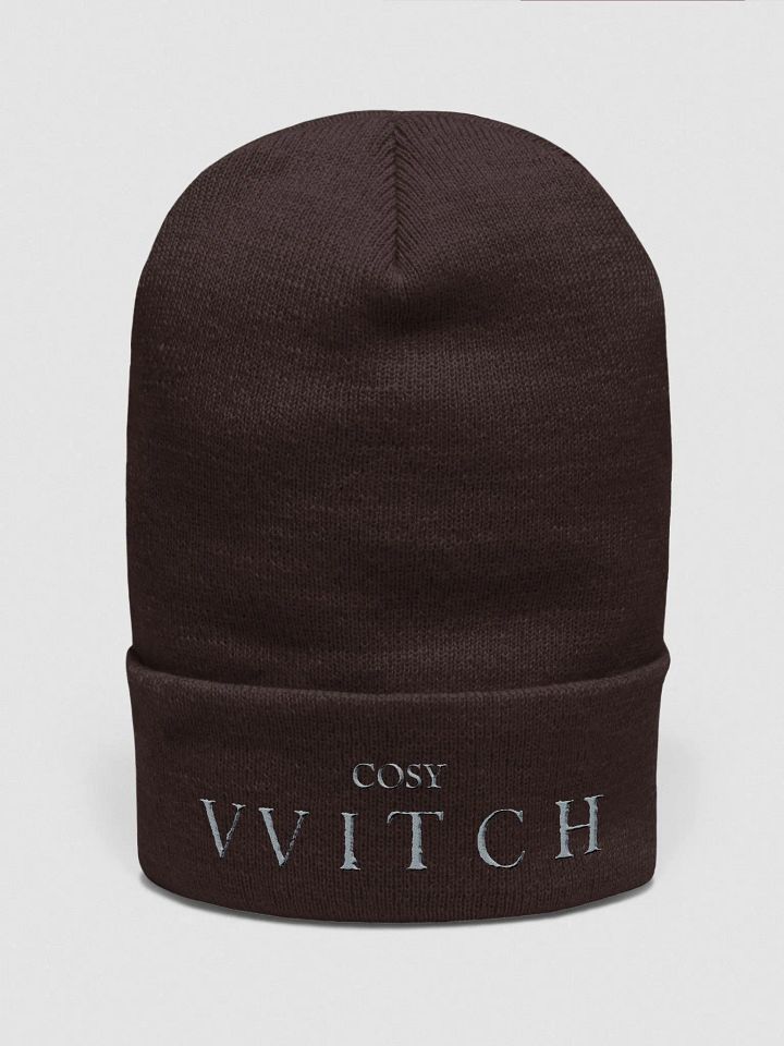 Cosy VVitch Embroidered Beanie product image (3)