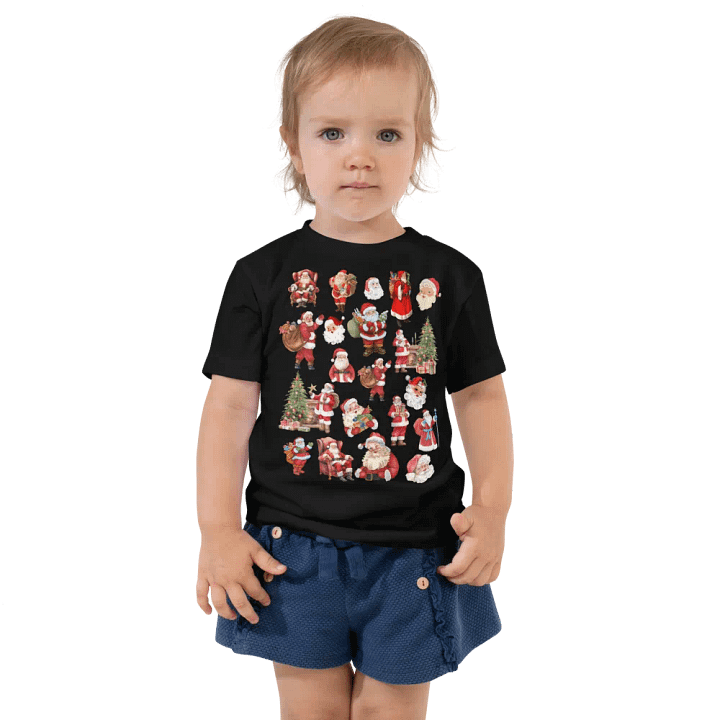 Santa Collage Toddler T-Shirt product image (1)