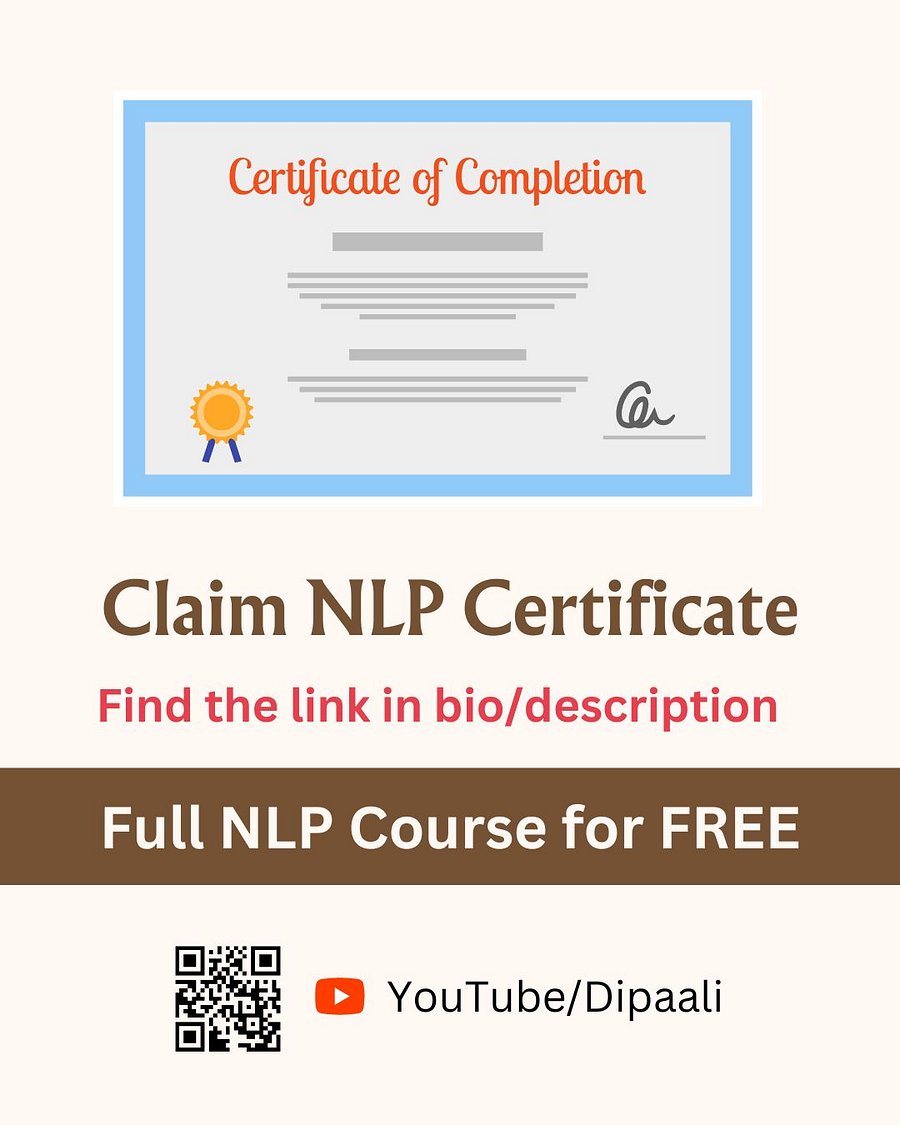 Claim NLP Practitioner Certificate product image (1)