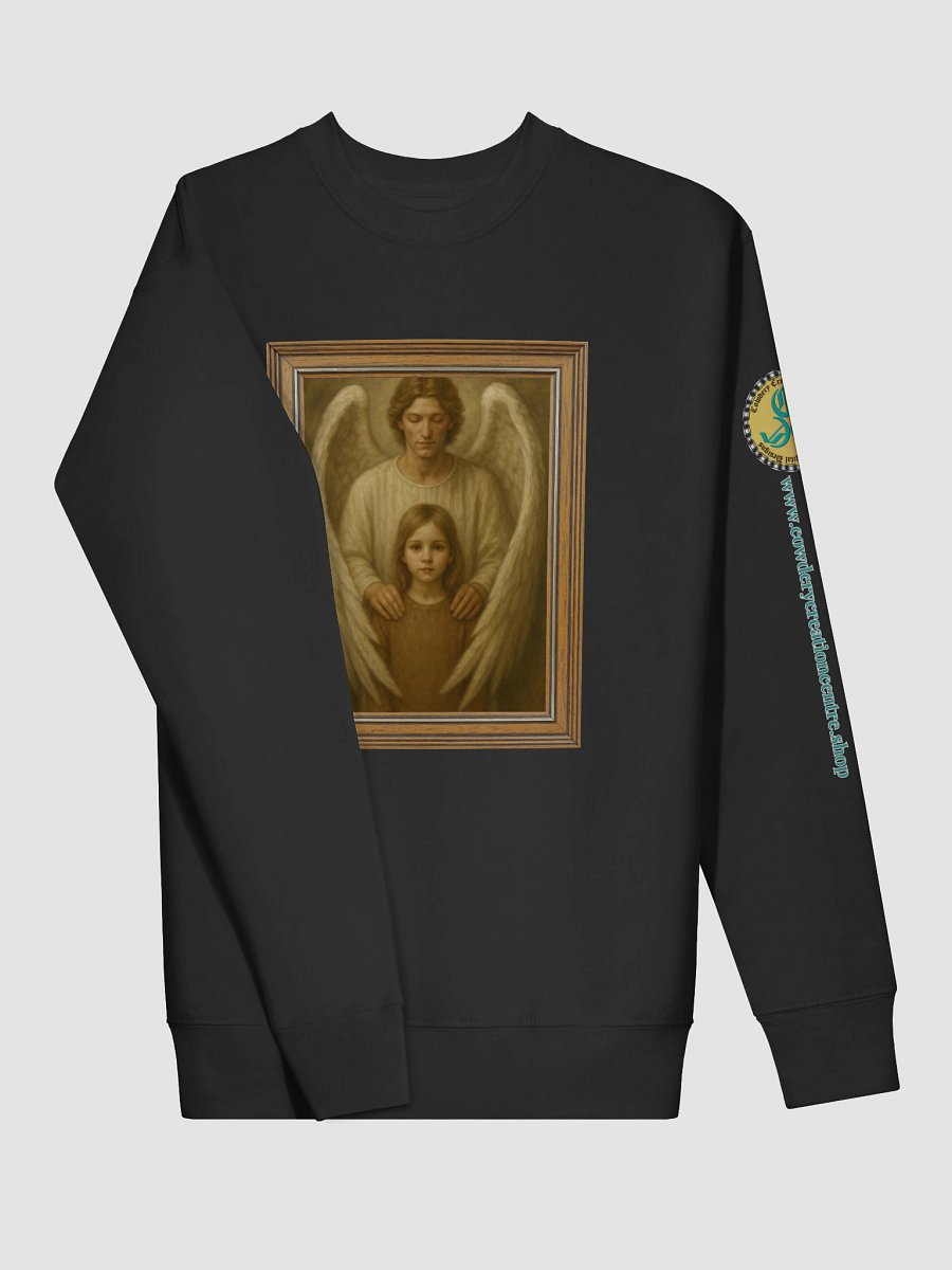 Angels Watch Over Them (Female) Cotton Heritage Premium Sweatshirt product image (17)