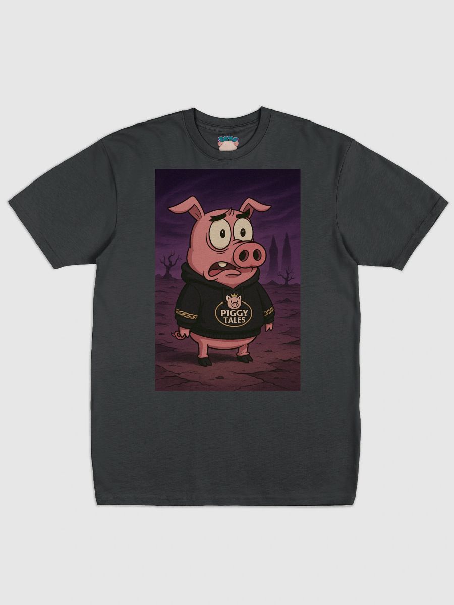 Courage The Cowardly Piggy Tee product image (1)