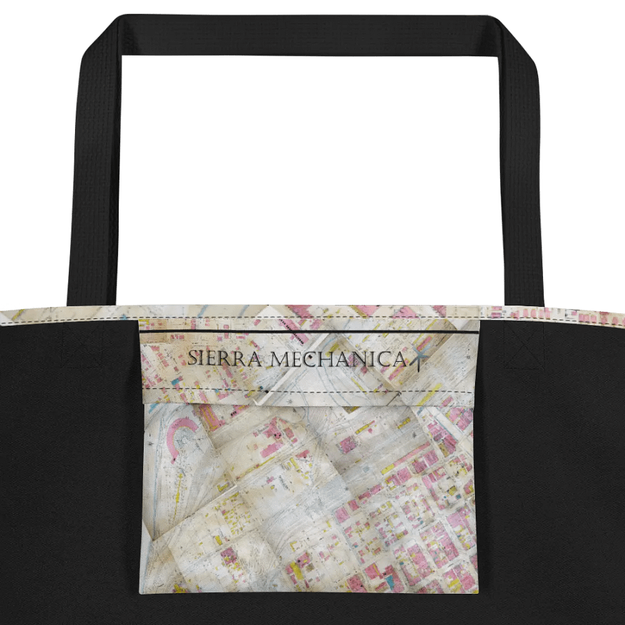 Auraria 1928 Map Mosaic Tote product image (4)